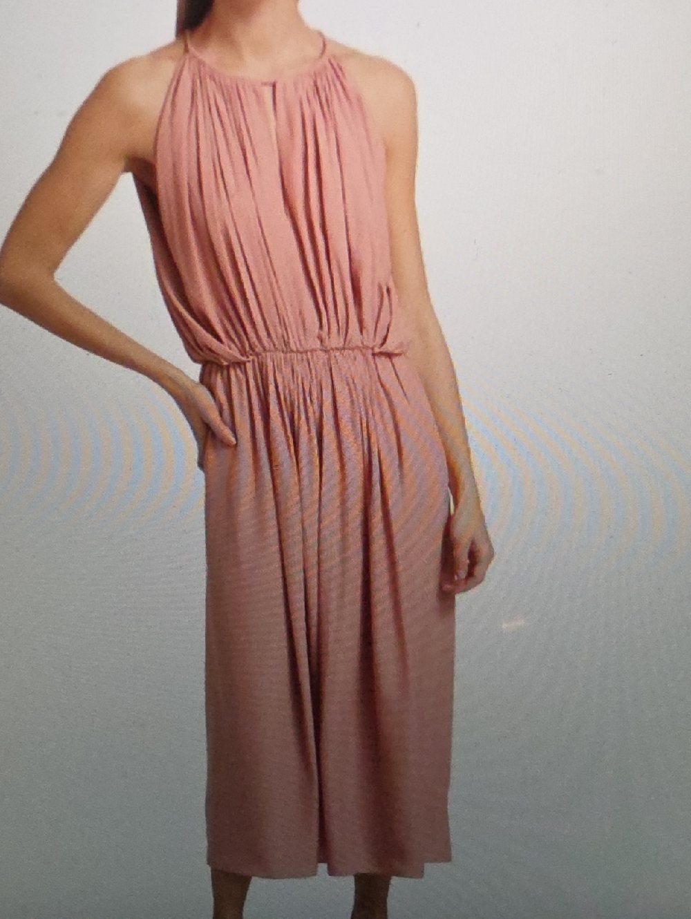 A.L.C. Meredith Draped Mesh Dress Size XS $495